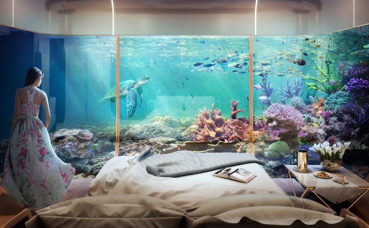 Lehet, hogy nem is kell sokat várni arra, hogy elkészüljön a tengerre épülő luxusház / Fotó: Profimedia-Reddot