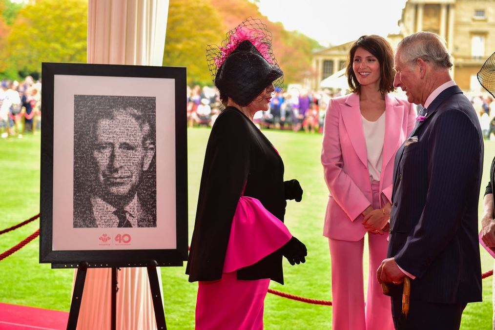 Károly herceg a Herceg Alapítvány 40. születésnapi partiján. Fotó: Twitter/PrincesTrust