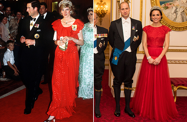 Katalin hercegné Diana hercegnőnek öltözött - fotó