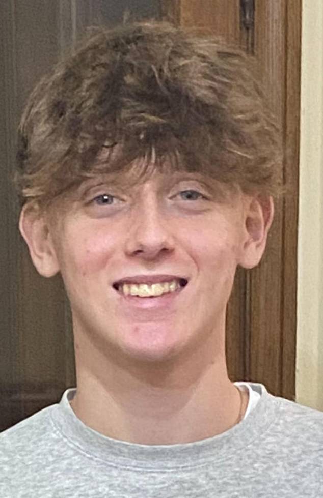 Giovanni Tamburi, 16, lived with his mother in Italy but had gone to Switzerland to holiday with his father